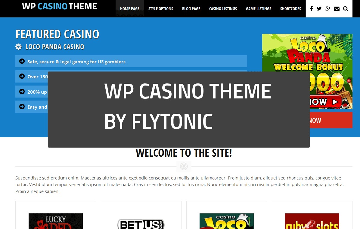 Gaming Wordpress themes by Flytonic