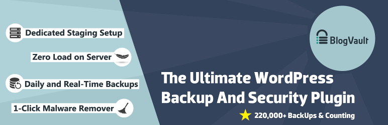 BlogVault – WordPress Backup Plugin