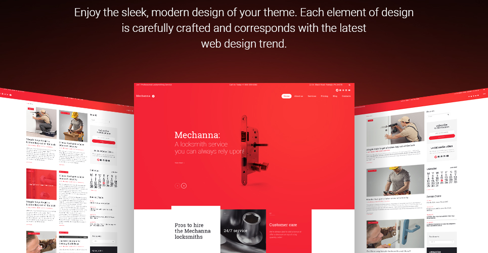 Locksmith WordPress Theme