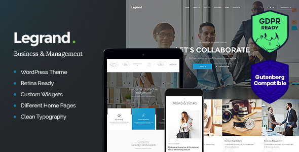 A Modern Multi-Purpose Business WordPress Theme