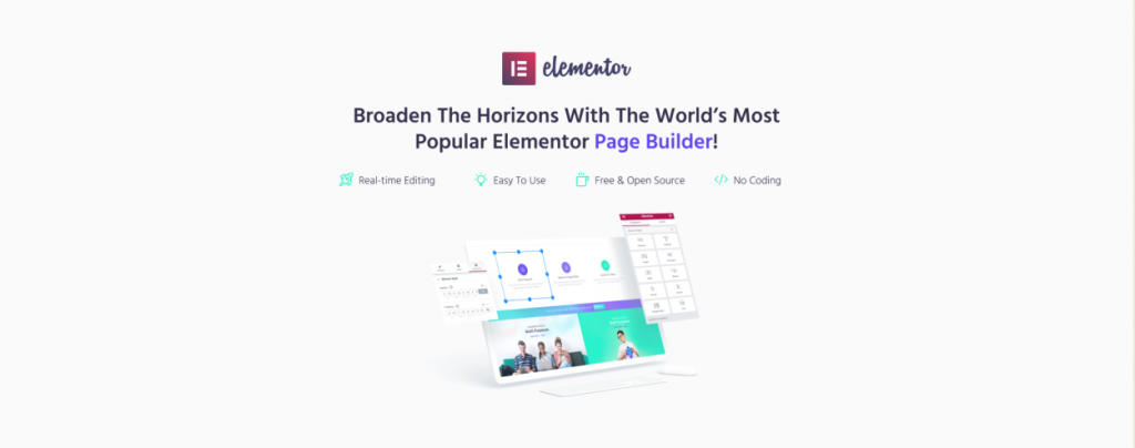 Elementor page builder 