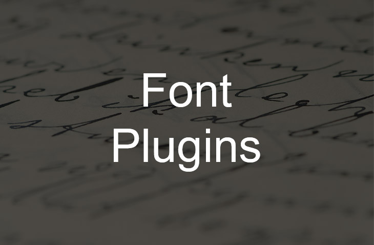 WordPress font plugins