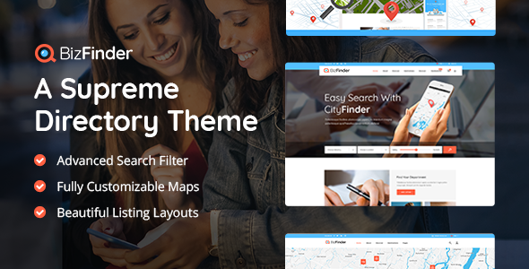 BizFinder-Business Directory Theme