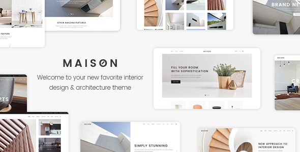 Maison-A Modern WordPress Theme