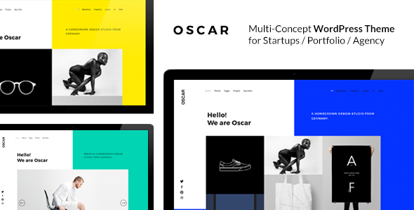 Multi Concept Creative Portfolio / Agency WordPress Theme