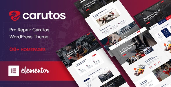 Carutos - Car Services WordPress Theme