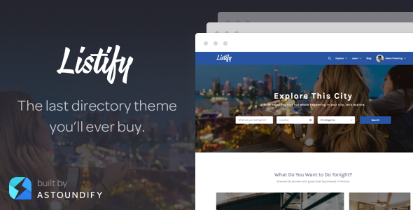 Listify-WordPress Directory Theme