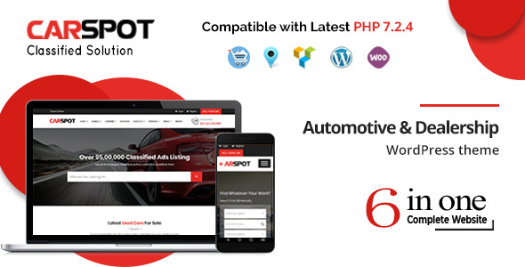 CarSpot-Car/Auto Dealer Classified Theme