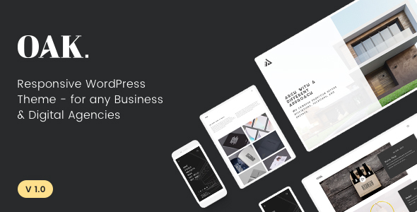 Oak-Creative Portfolio Theme