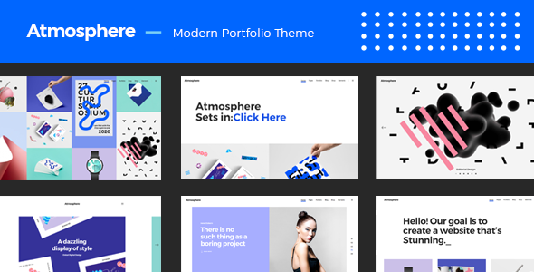 Atmosphere-Portfolio Theme