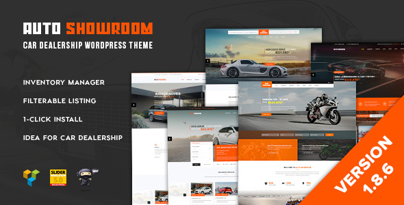 Auto Showroom-Car Dealership Theme