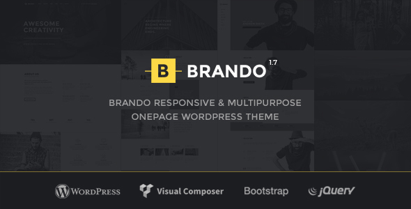 Responsive and Multipurpose OnePage WordPress Theme