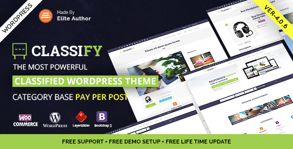Classify-Classified Advertising Theme