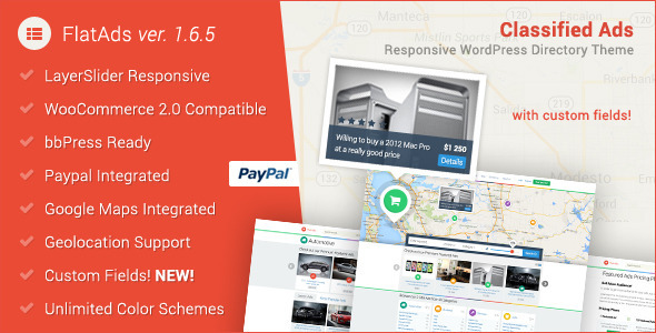 Classified AdsWordPress Theme