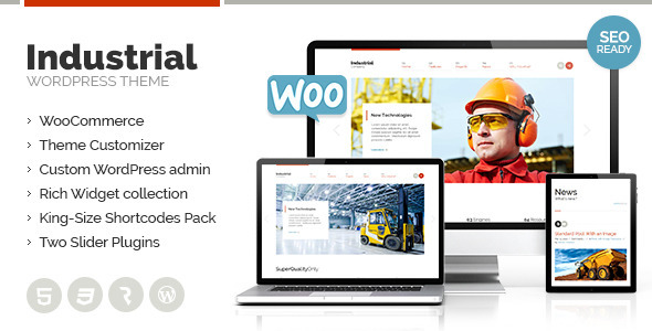 Industrial-Multi Purpose Theme