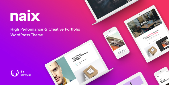 Creative & High Performance Portfolio WordPress Theme