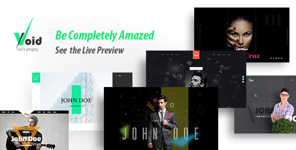Void-Architecture/Personal WordPress Theme