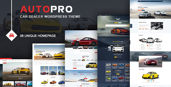AutoPro-Car Dealership WordPress Theme