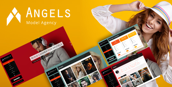 Fashion Model Agency WordPress CMS Theme