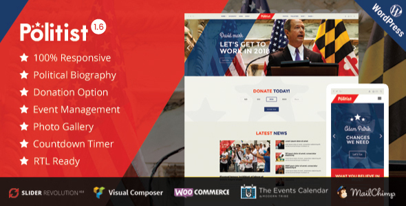 Political WordPress Theme