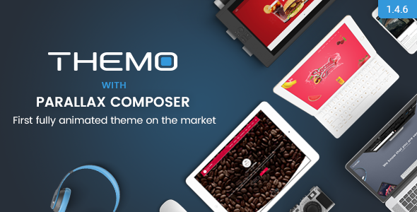 Creative Parallax Multi-purpose WordPress Theme