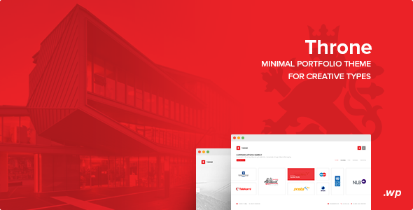 Throne-Minimal Portfolio Theme
