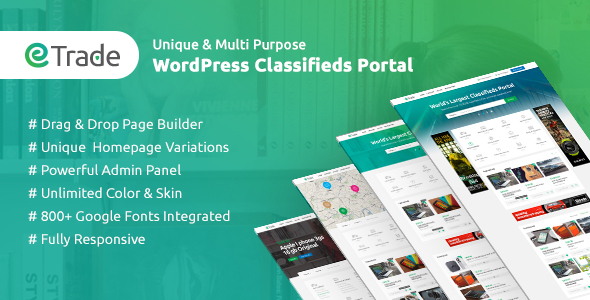Modern Classified Ads WordPress Theme