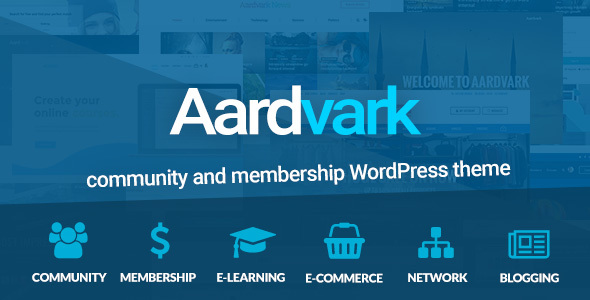 Aardvark - BuddyPress, Membership & Community Theme