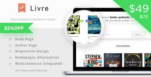 Livre-Multipurpose Theme