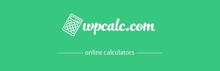 WPCalc-Calculator WordPress Plugin