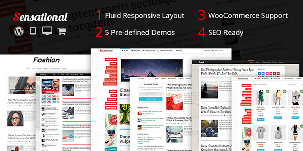 Sensational-Blog WordPress Theme