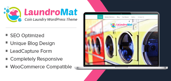LAUNDROMAT – COIN LAUNDRY WORDPRESS THEME