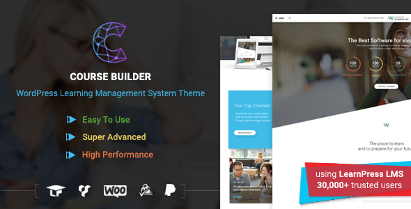 Course Builder-LMS Theme for Schools and Online Courses
