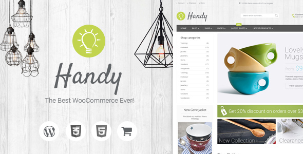 Handy-Handmade Marketplace/eCommerce Theme