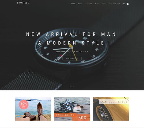 Free WordPress Ecommerce Theme