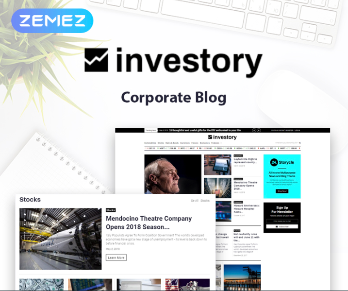 Investory-Blog Theme