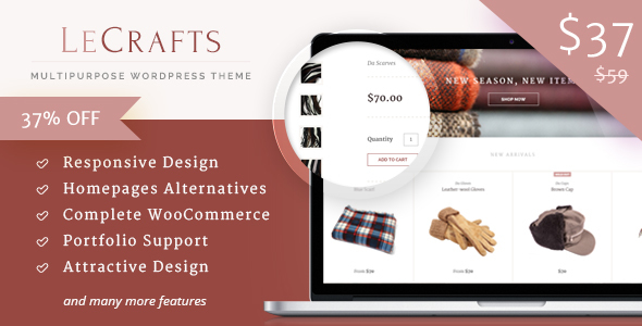 LeCrafts-Multipurpose Theme