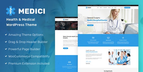 Medici - Health & Medical WordPress Theme
