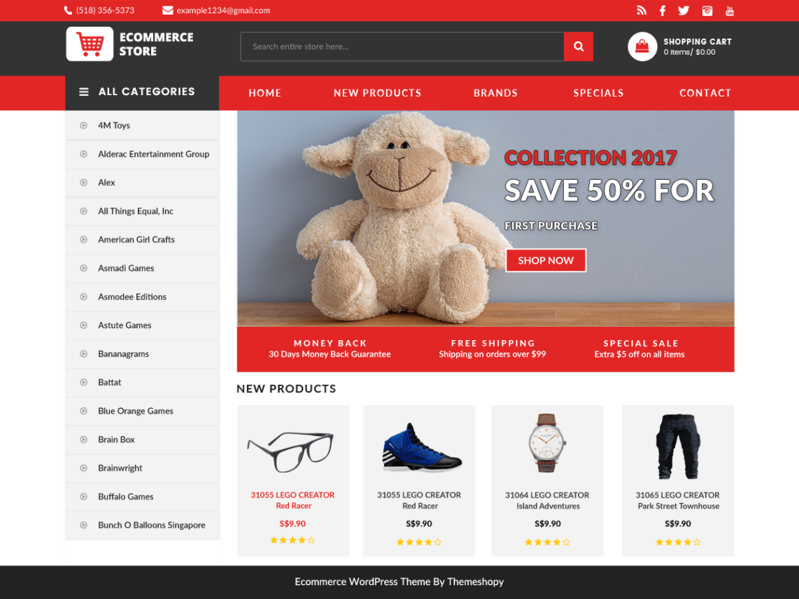 Free wordpress store templates Free wordpress store templates