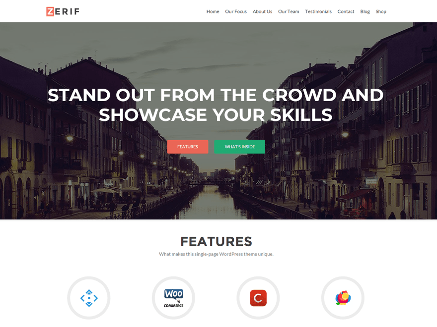 Multipurpose / Responsive / Excellent WordPress Theme for Creative Agencies