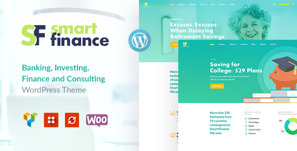 Smart Finance | Accounting & Tax Help WordPress Theme