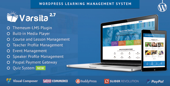 Varsita-Education/LMS WordPress Theme - (No longer exists)