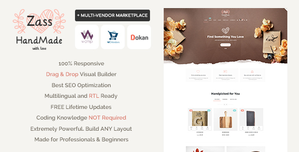 Zass-For Handmade Marketplace Site