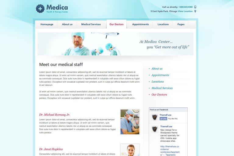 Medical WordPress Theme