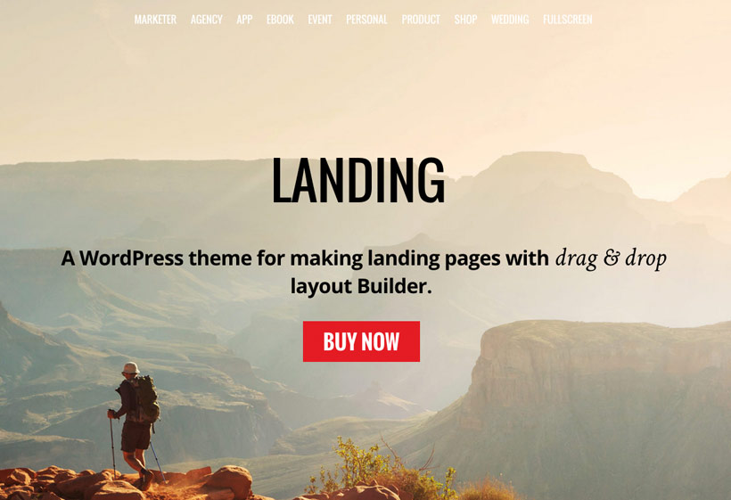 Landing-Create Beautiful Landing Pages