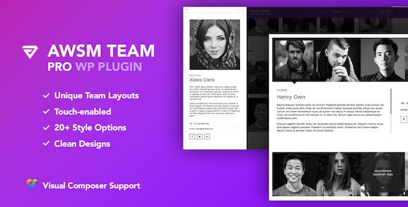 The Team Pro - Team Showcase WordPress Plugin