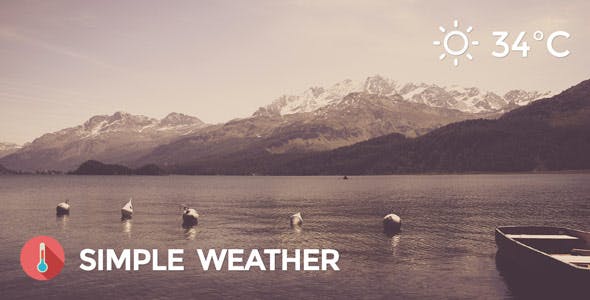 Simple Weather Plugin