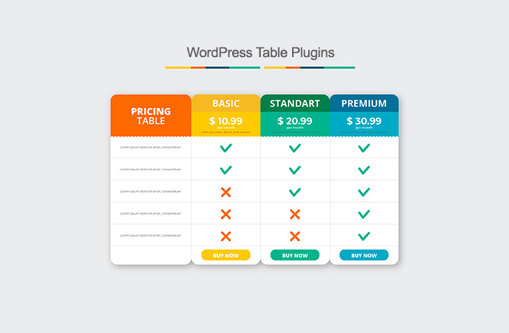 Wordpress Table Plugins Compared