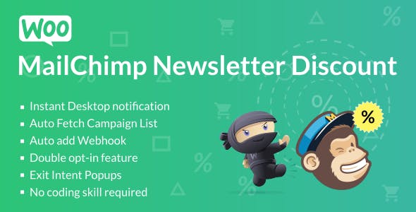 WooCommerce MailChimp Newsletter Discount