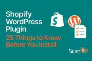 shopify wordpress plugin